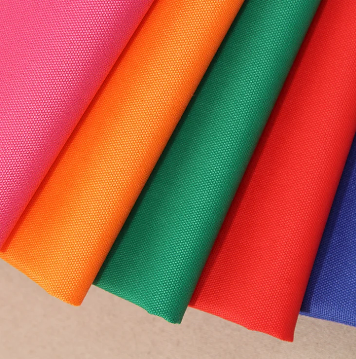 water resistant PU coated 600D 100% polyester oxford fabric bag fabric