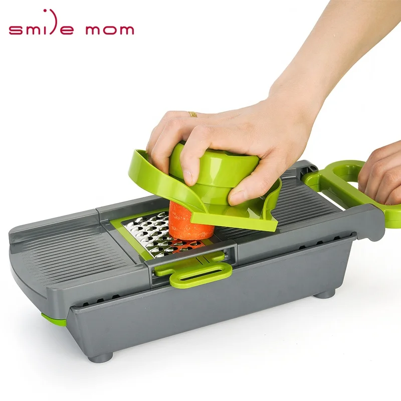 Кухонная овощерезка Smile mom регулируемая терка слайсер профессиональная