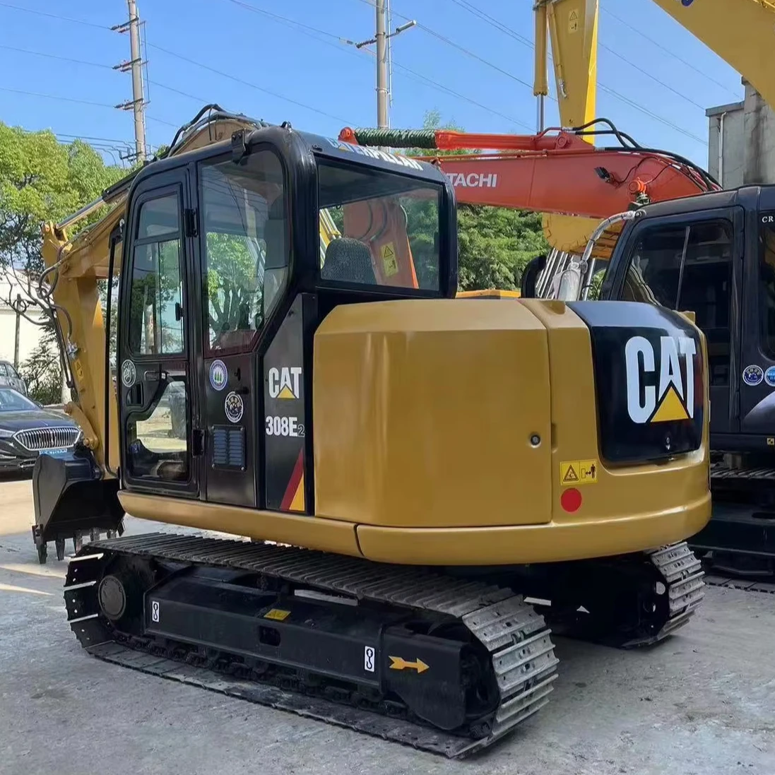 Factory Price Used Excavator Cat 308e 308 Crawler Excavator 306 307 Used Construction Machinery Hydraulic Excavator