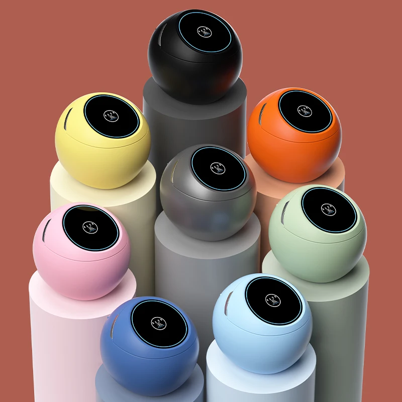 New egg-shaped intelligent color toilet no water pressure limit 110v auto flip lid big display instant hot water foot feel flush