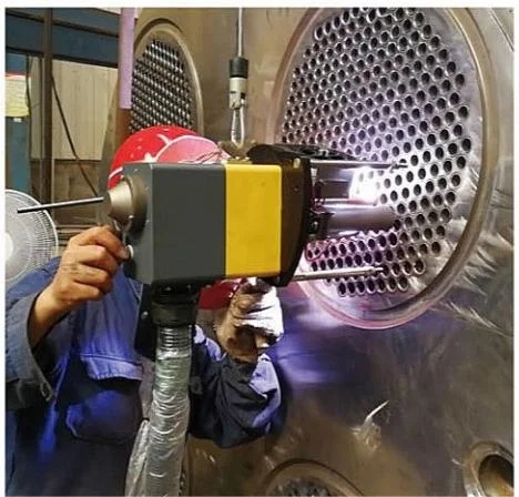 MWP-38 Stainless Steel Tube Sheet Tube To Sheet Heat Exchanger Full Position Orbital Welding Machine