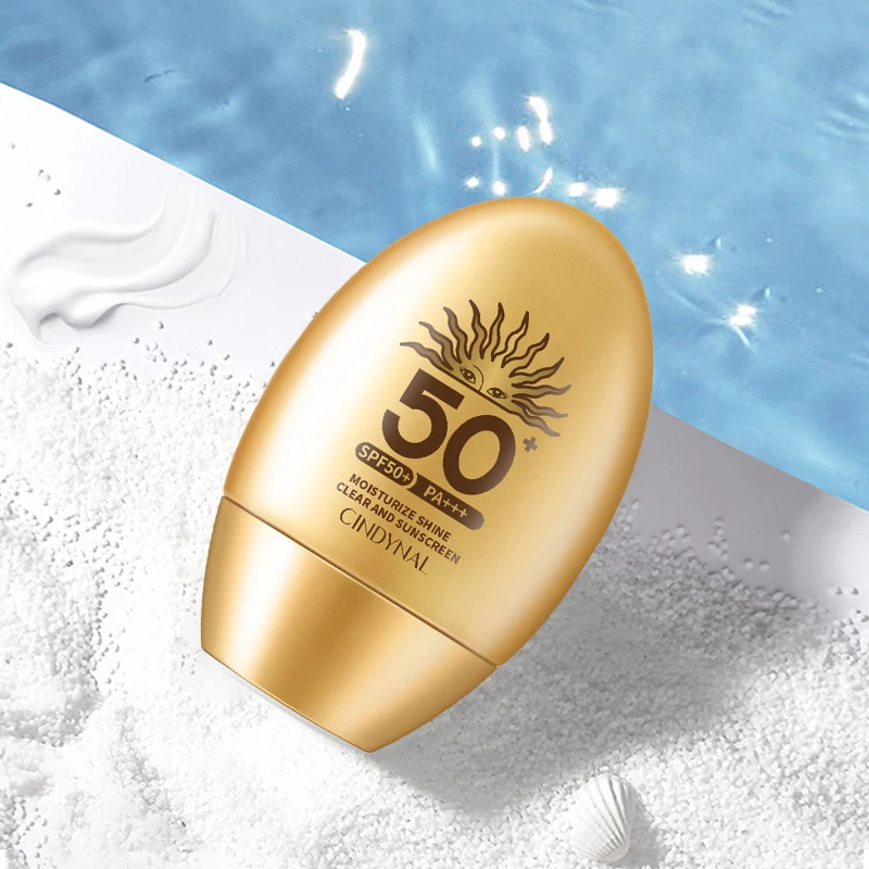 30ml Vegan Waterproof Organic Korean Body Face Natural Sunscreen SPF 50 Cream Private Label Facial Sun Screen Cream