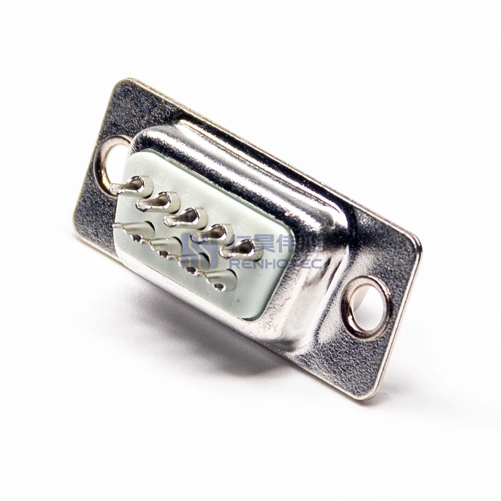 IP20 Solder Cup Stamped Pin Female PC Connector 9Pin DB D-SUB D SUB Dsub