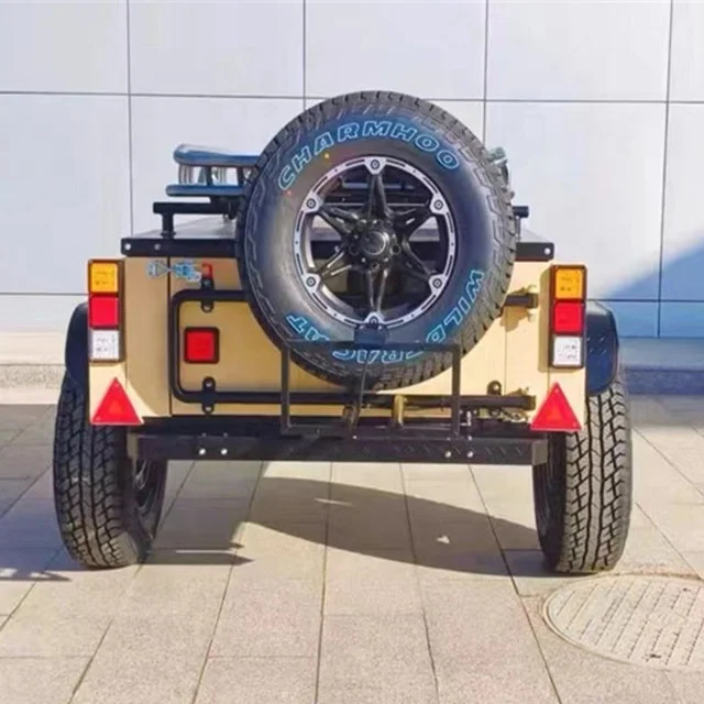 Utility cargo drawbar travel trailers camping offroad
