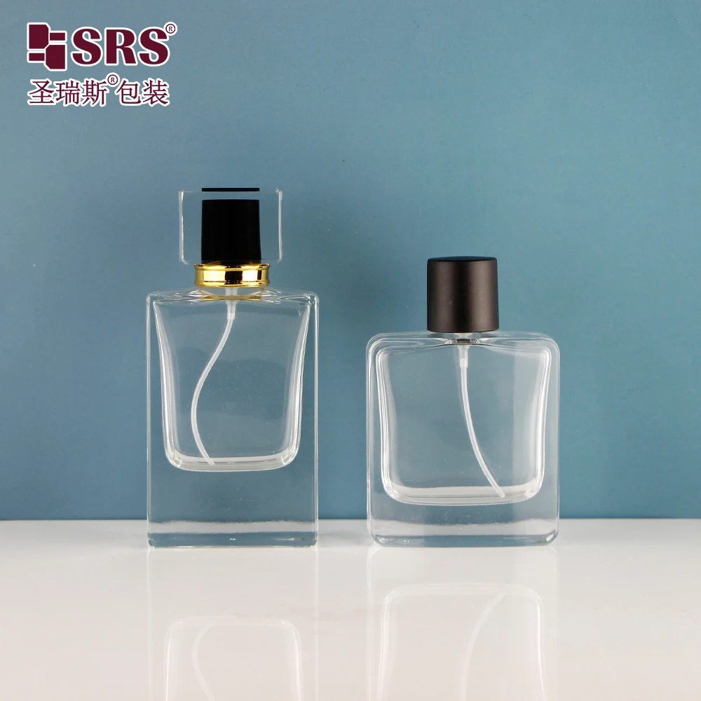 Factory Manufacture Glass Empty Perfume Bottle Cylinder Glass Bottle Perfume