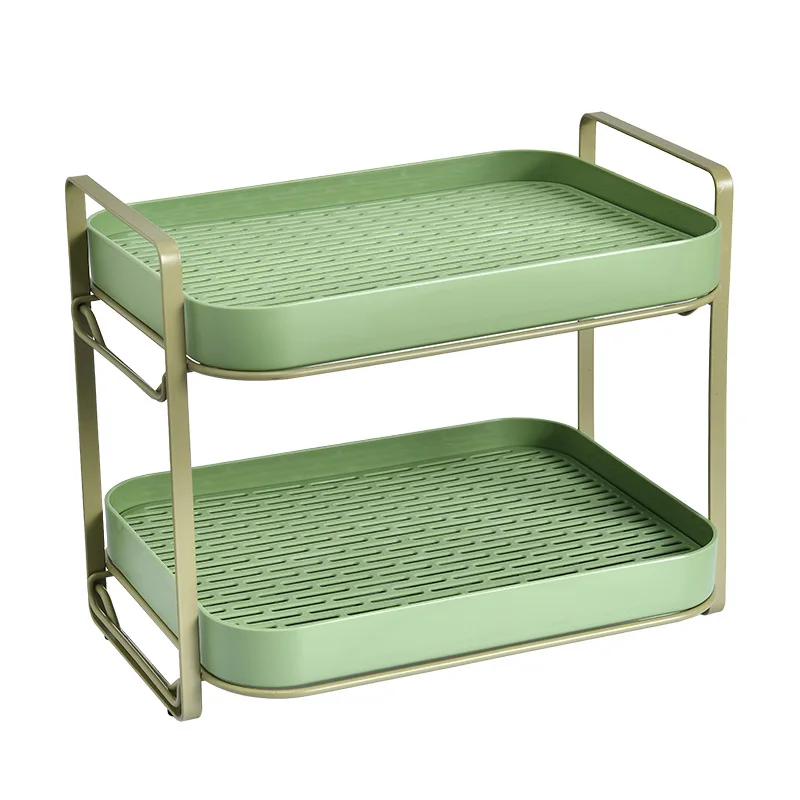 Wholesale Customized Multifunctional Home Double Drain Cup Holder Office Tea Cup Glass Storage Rack