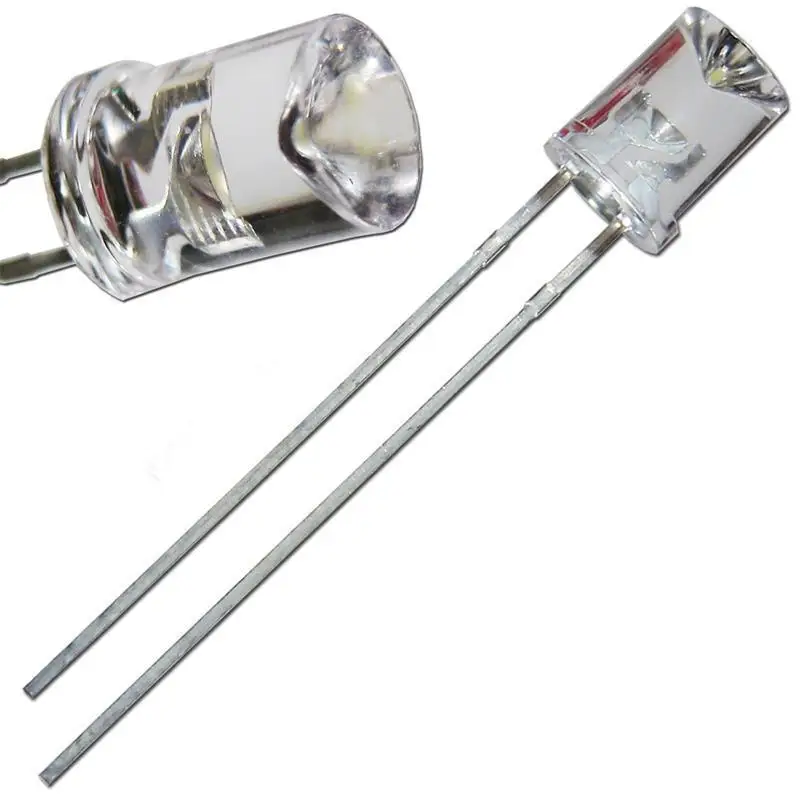 Juhong F5 Круглый 5 мм Ультра яркий светодиодный вогнутый диод с розовой лампой