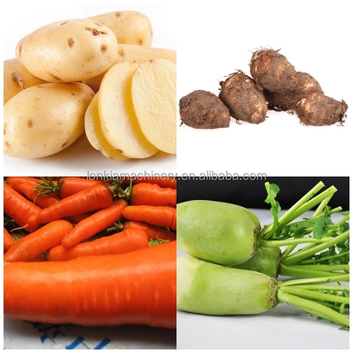  Factory Hot Sale Brush Roller Potato Peeler Machine Carrot Ginger Peeling