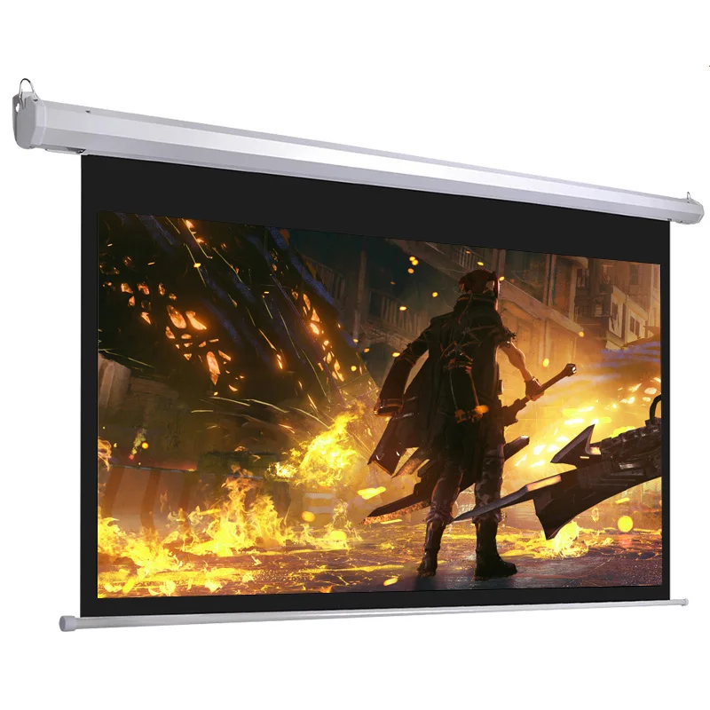 120 дюймов портативный наружный проектор экран для офиса/школы/домашнего кинотеатра/наружного кино