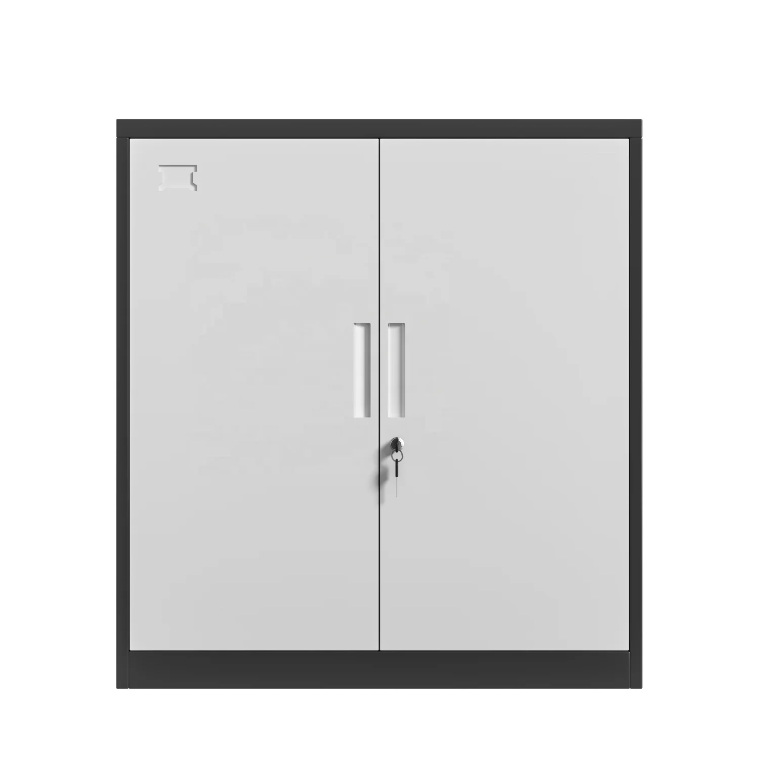 Half height Office cabinet 2 door Metal filing cabinet Steel office storage cabinet