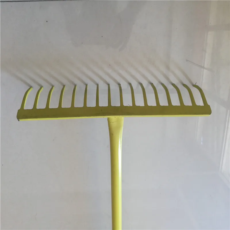 Customizable Strong Heavy Tool Garden Rake Farm Steel Rake Steel Garden Steel Rake