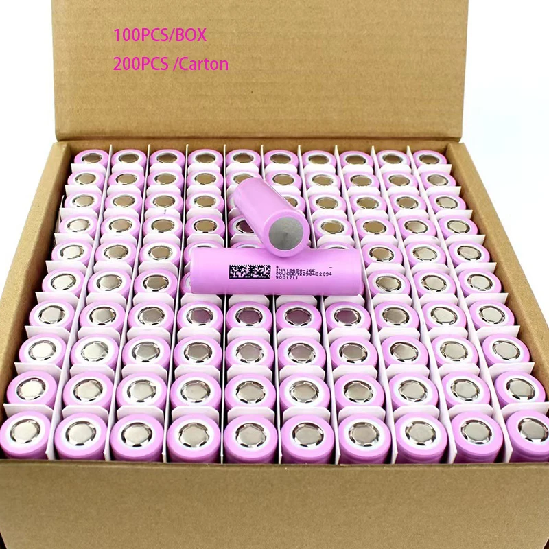 3.7V  2000mah 2500mah 2600mah 3000mah 3500mah 18650 Battery for Ebike Electric Power tool bank Solar Application