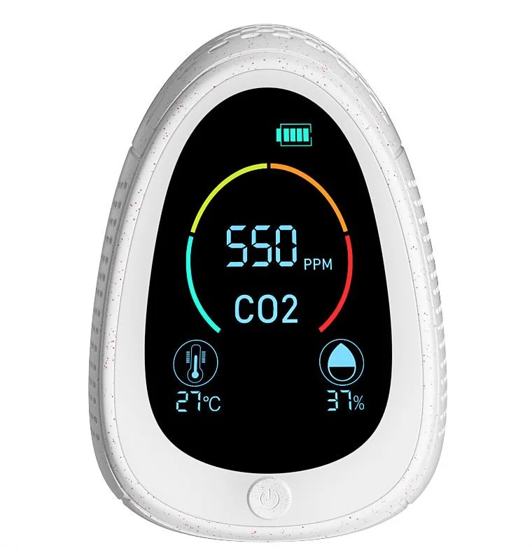  Лидер продаж на Amazon настольный монитор CO2 и детектор дыма качества воздуха pm2.5 портативный кислородный