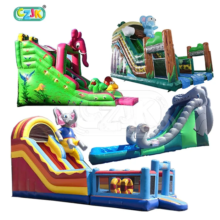
Cheap commercial indoor the elephant slide inflatable elephant water slide for kids 