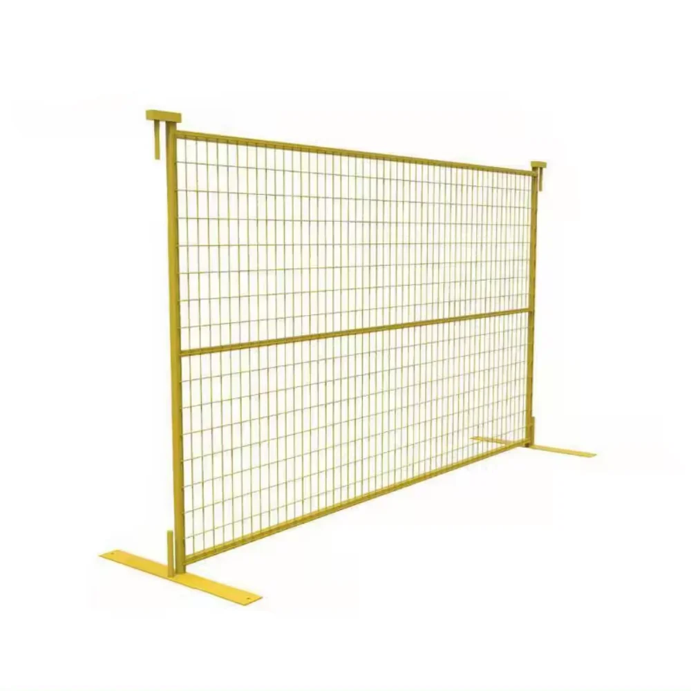 outdoor fence temporary fence/ mobile fences for construction site safety protection/ Canada steel fence barrier panel