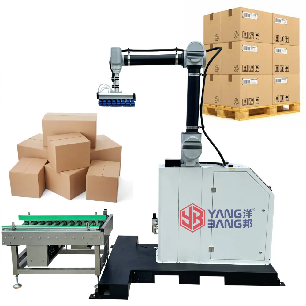YB-MD16 Good Service Good Quality Fully Automatic Carton Robotic Palletizer Machine