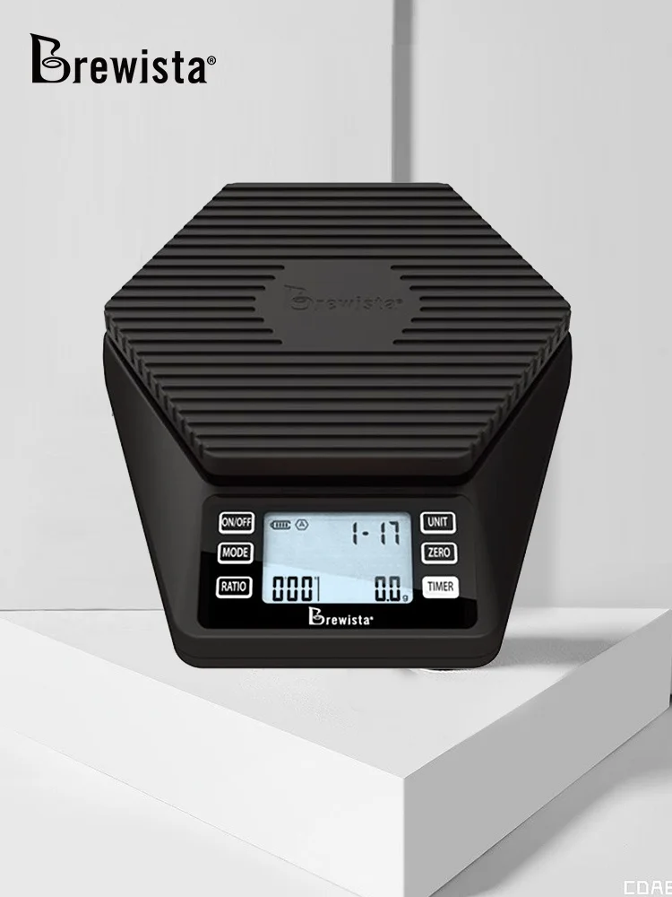 Brewista Smart-Multi-mode Electric-Scale-0.1g To 2Kg-Pour-Over-Coffee-Scale With Timer Digital Kitchen Food Drip Coffee Scale