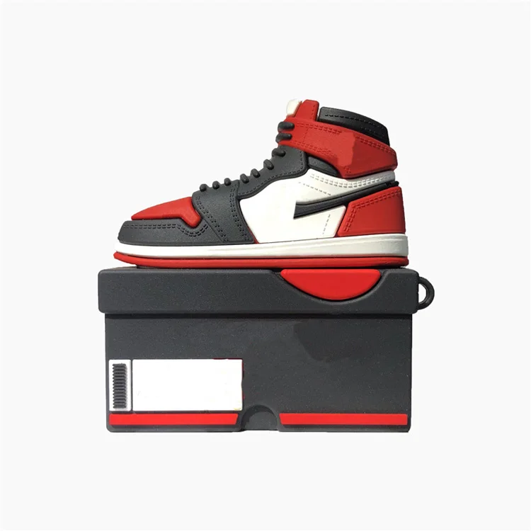 2023 new Designer Luxury AJ Sneaker Shoes Box silicone earphone case headphone case for airpods 1 2 3rd gen pro