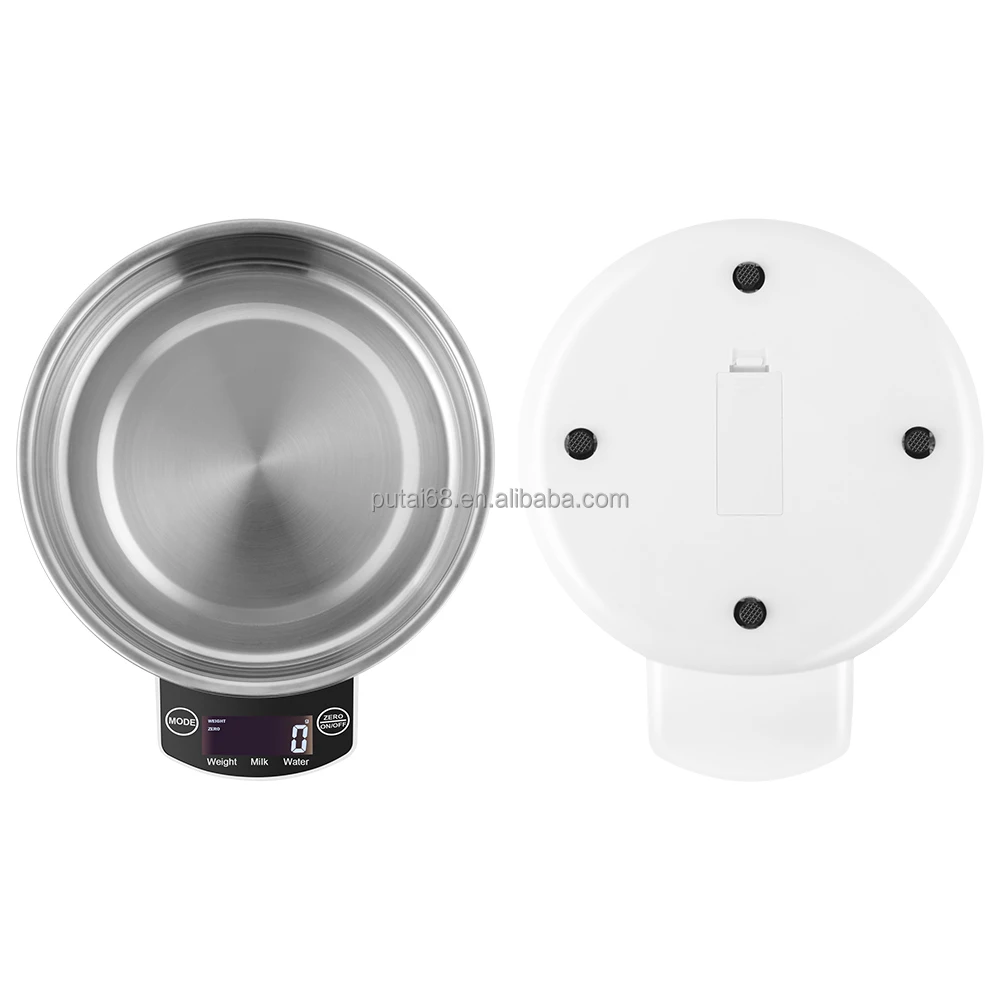 Factory Wholesale 5KG Stainless Steel Electronic Weight Scale Household Bowl Kitchen and Food Balance Scale