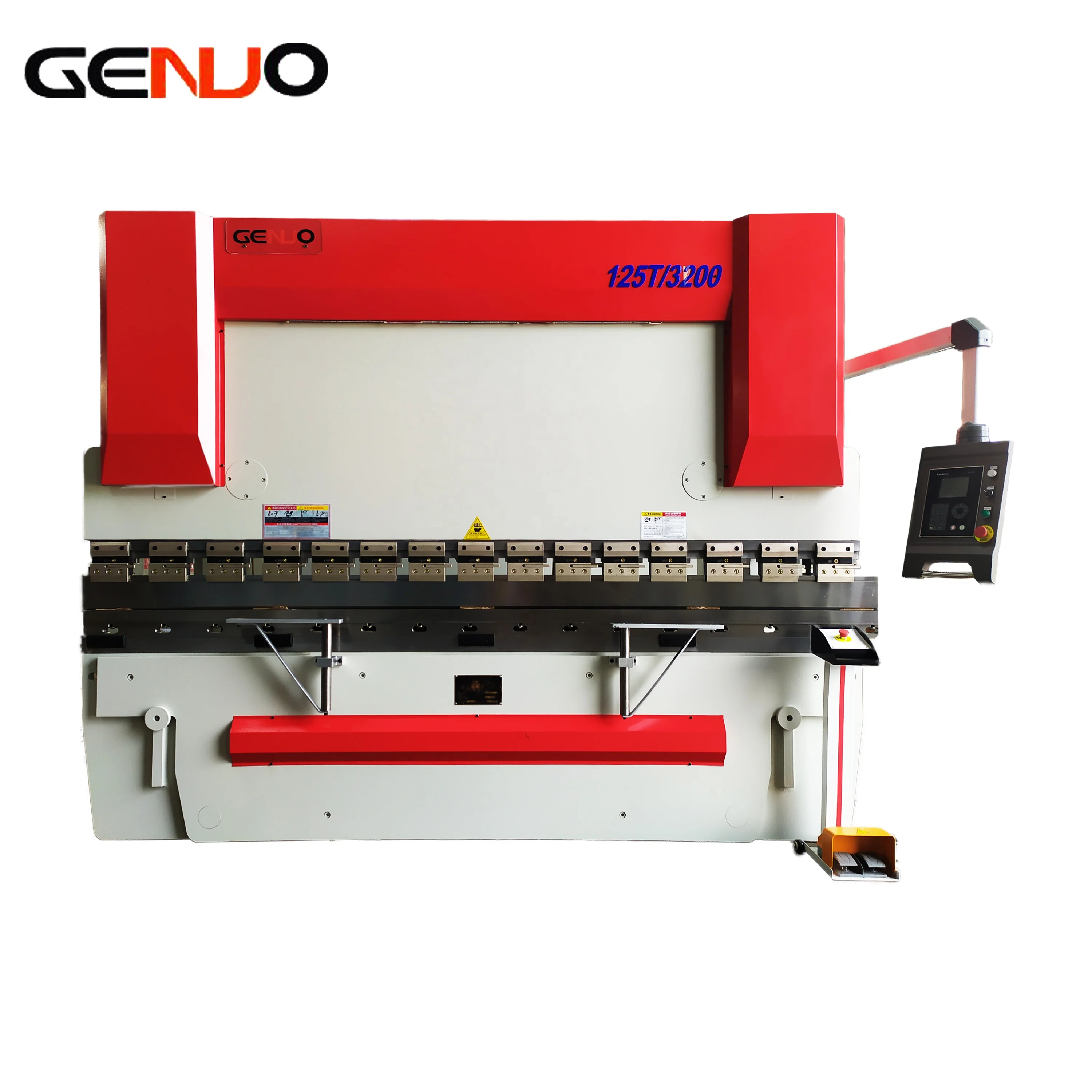 series wc67y 125t/3200 hydraulic cnc bending machine and press brake with multi axes