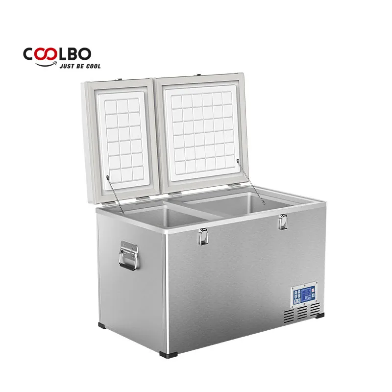 Good Price BCD80l Caravan Fridge Freezer DC12/24V Freezer For Outdoor Equipment