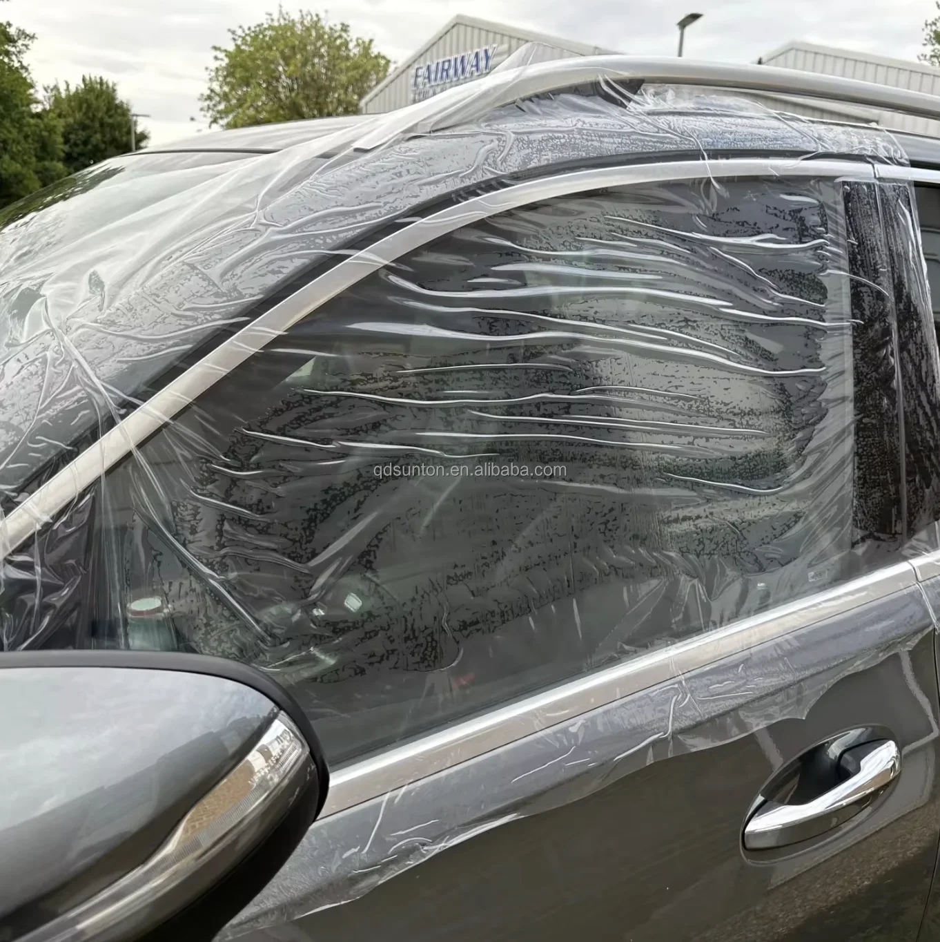 36 дюймов x 200 футов поврежденные автомобильные и окна самоклеящаяся крышка разбитого