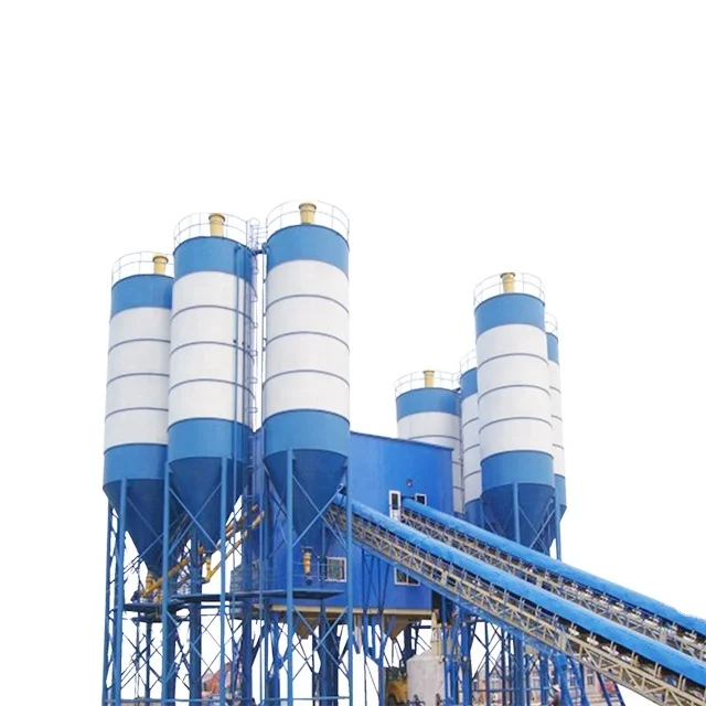 HZS240 Best Quality  High Performance  Fixed Ready Mixed Cement Mixer Aggregate Concrete Mixing Plant