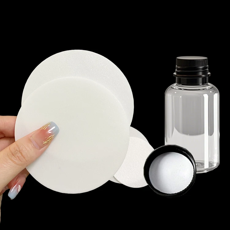 Bottle Cap Seal Liner Manufacturer Self Adhesive Pressure Sensitive Seal PE Foam Gasket for food Cosmetics