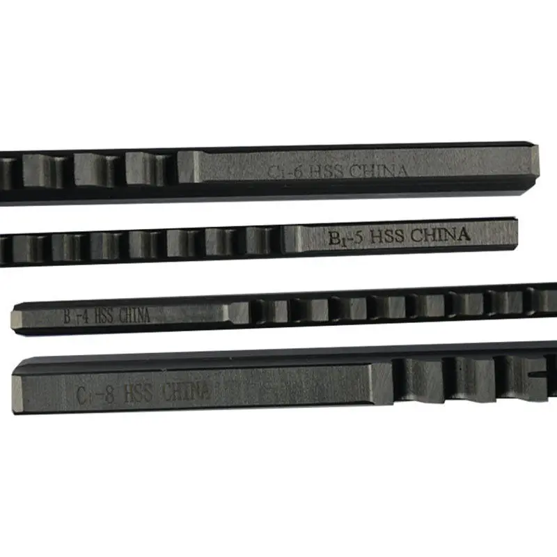 
22 pcs hss Groove keyway broach broaches set key tool Bushing Shim Set Metric System 12-30 HSS Keyway Tool knife for CNC Machine 