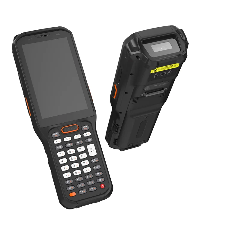Оптовая продажа портативный КПК-сканер 1D 2D сканер штрих-кода Ip67 Android промышленный прочный смартфон с