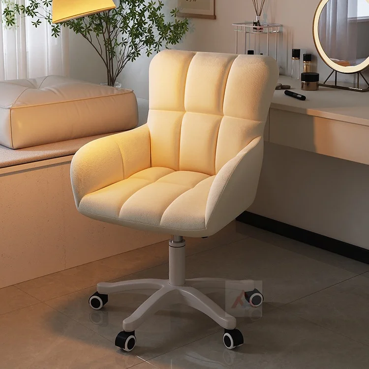 2024 wholesale swivel adjustable modern design cheap price indoor leisure high Velvet Fabric home office chair