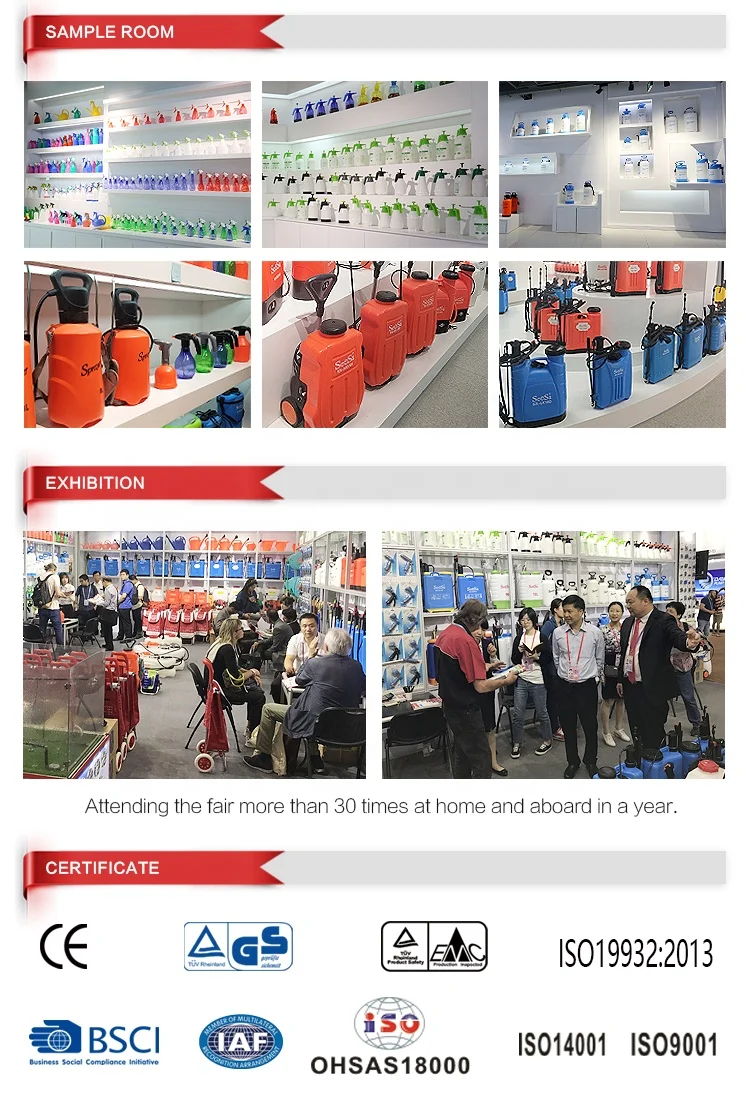 18L portable knapsack sprayer agricultural pesticide water sprayer manual type