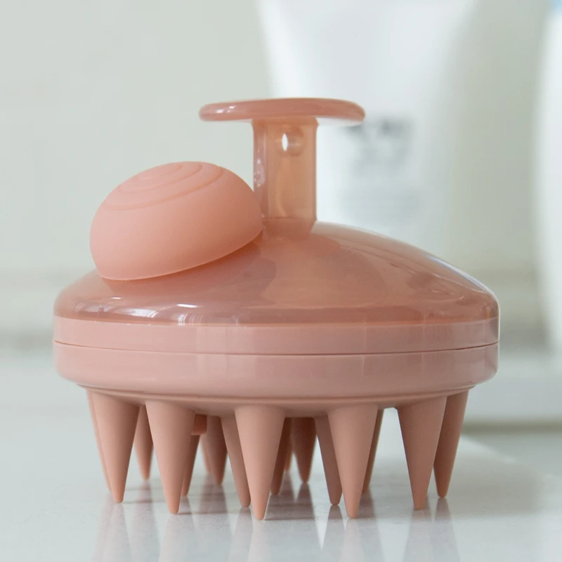 New Arrivals Salon Hair Care Accessory Silicone Scalp Scrubber Massage Hair Brush Shampoo Brush Scalp Massager brush