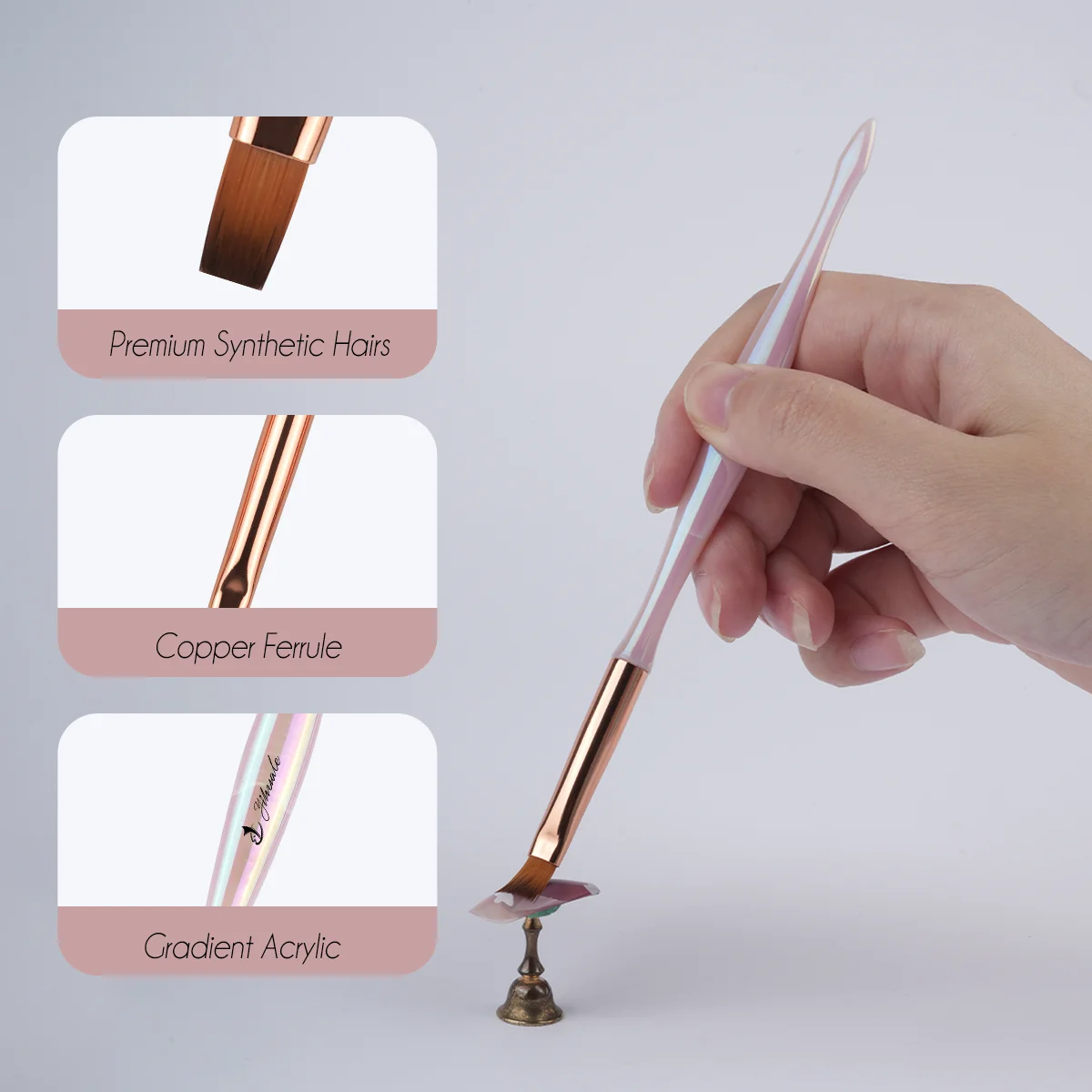 2023 Newest 7pcs Nail Art Brush Liner Brush and gel UV brush With Factory Price