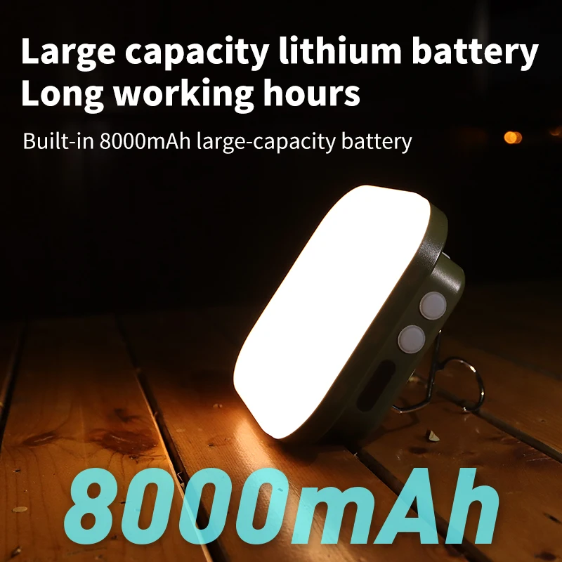 810 Lm Lumens Charging Gear Operated Night Ultra Estetic Use Mobile Battery Dimming Lighting Lamp For Outdoor Adventure Camping