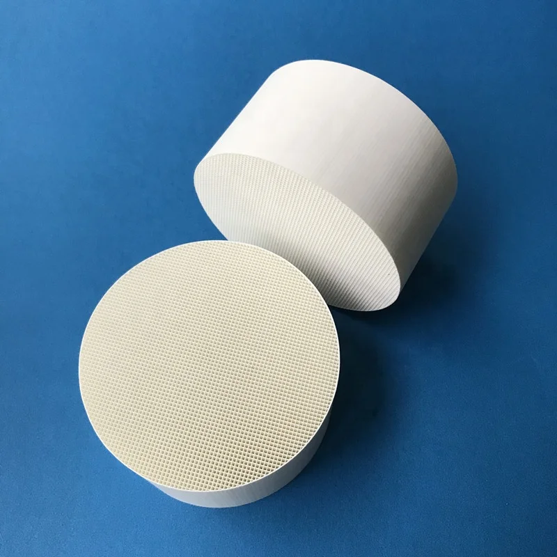 93mm Industrial Use Catalytic Converter Honeycomb Ceramic Cylinder for Ventilation System