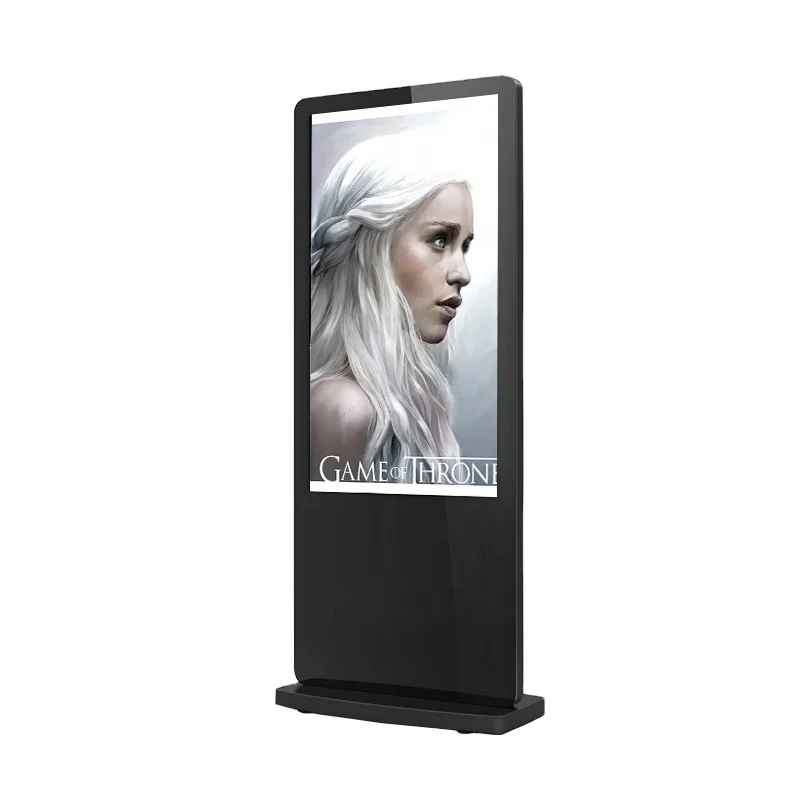 49 inch floor standing outdoor advertising machine high brightness IP65 LCD advertising screen for digital billboard