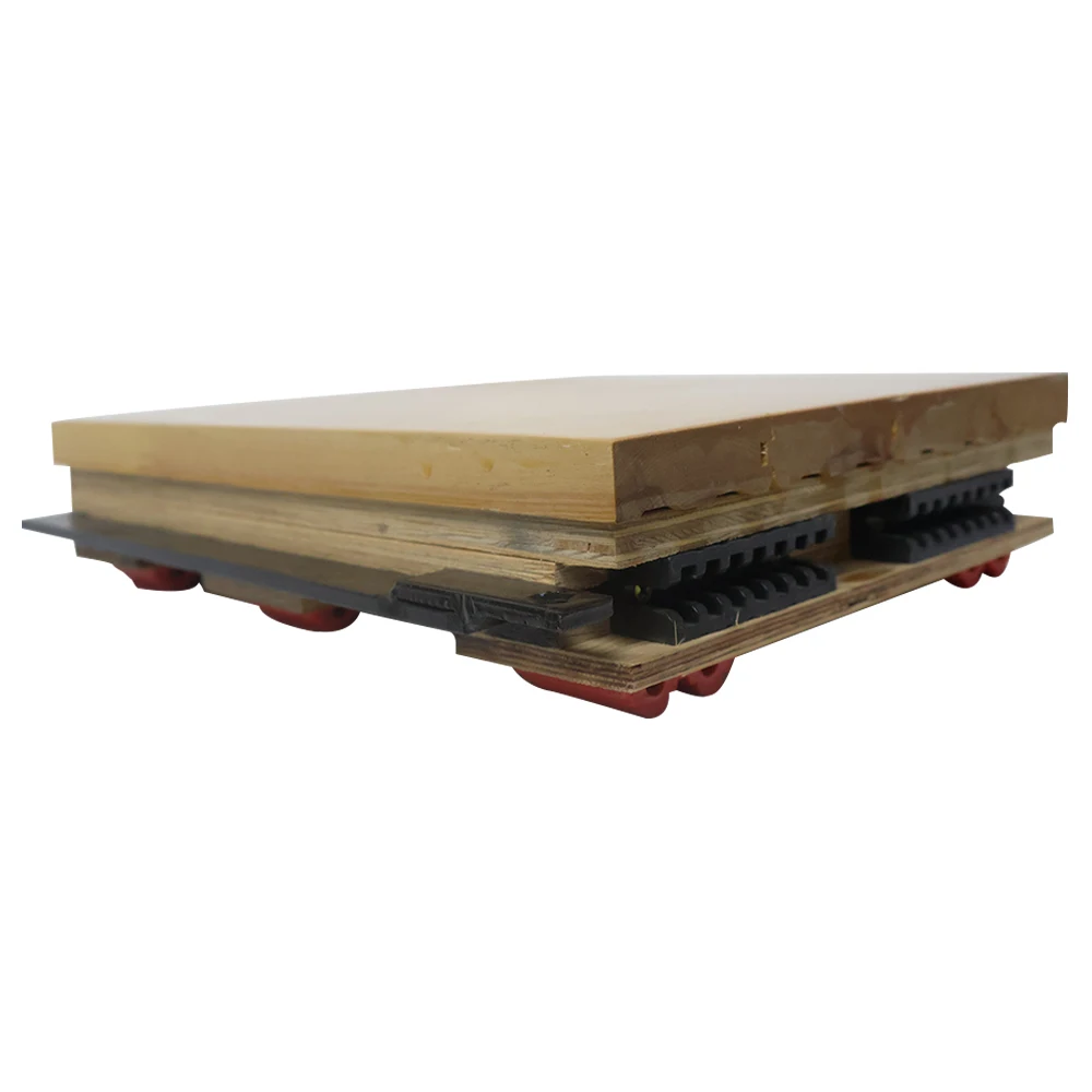 Hardwood Flooring Systems For Indoor Basketball Court Badminton Volleyball Court Floor Fixed Sports Parquet Birch Flooring