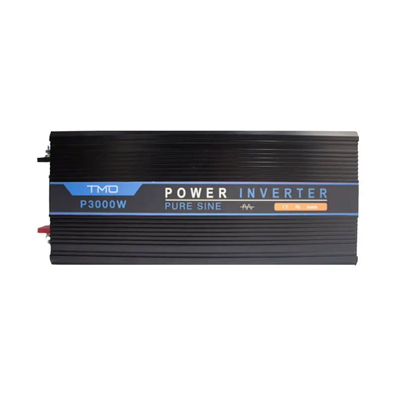 Pure Sine Wave Solar Power Inverter 3000W 24V DC to 220AC Power Inverter with Cables and Remote Control
