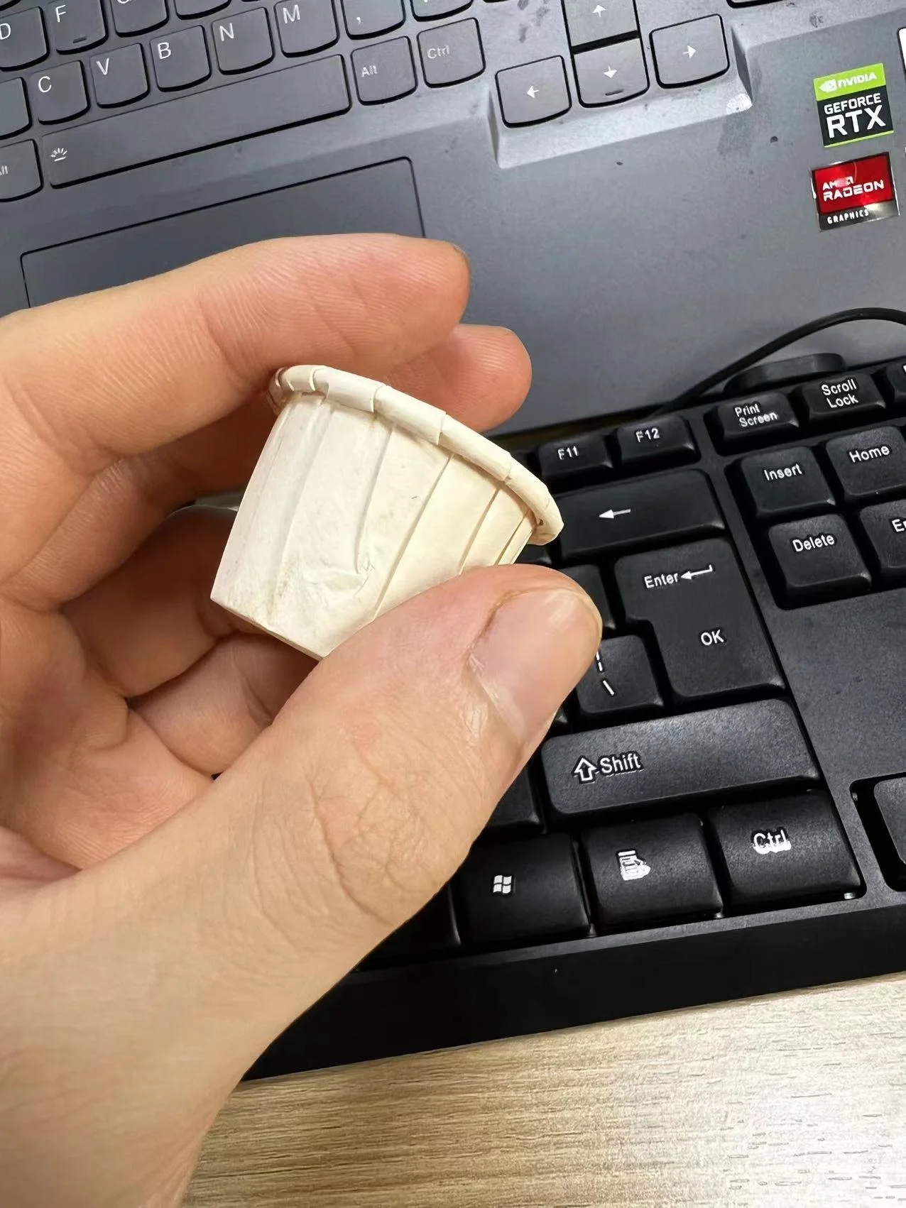 Super small personalized cup 1oz High gram oil proof paper 80g for snack medicine sauce paper cup