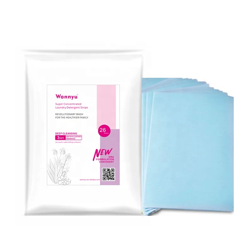 Ароматизатор лаванды индивидуальная Стирка детской одежды и нижнего белья мягкая формула стиральная машина ручная стирка полоски моющего средства для