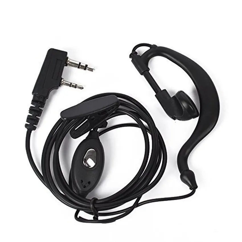 KPG27D и KPG29D 3,5 мм K-head 2-контактный наушники совместимы для BAOFE иди и болтай Walkie Talkie