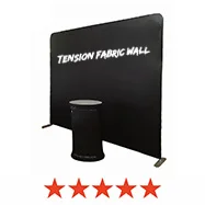 tension fabric display