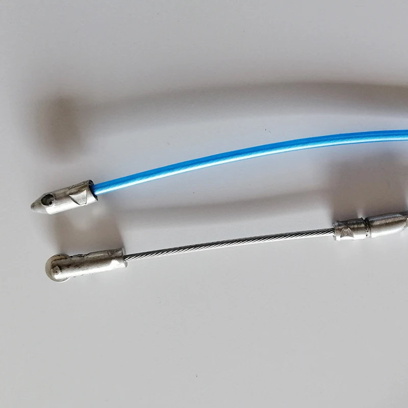 3mm 4 5 6 7 8 9 mm fiber optic installation tools patch cable connectors test equipment Flexible FRP Fiberglass wire puller