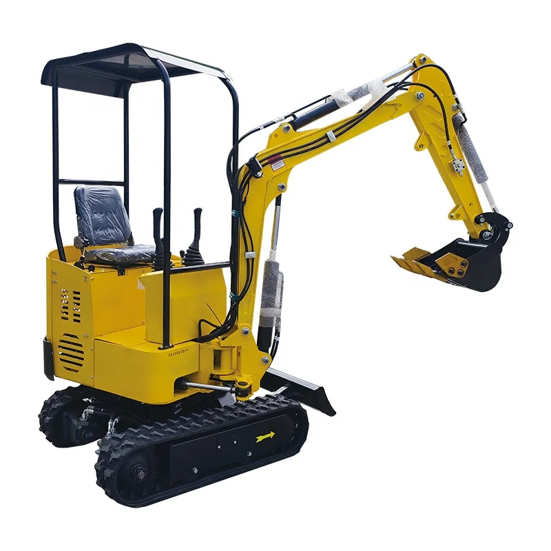 Garden Micro Digger Accessories Seats Forestry Mulcher Auger Color 1.7 Ton Mini 1Ton Excavators Prices For Rubber Tracks