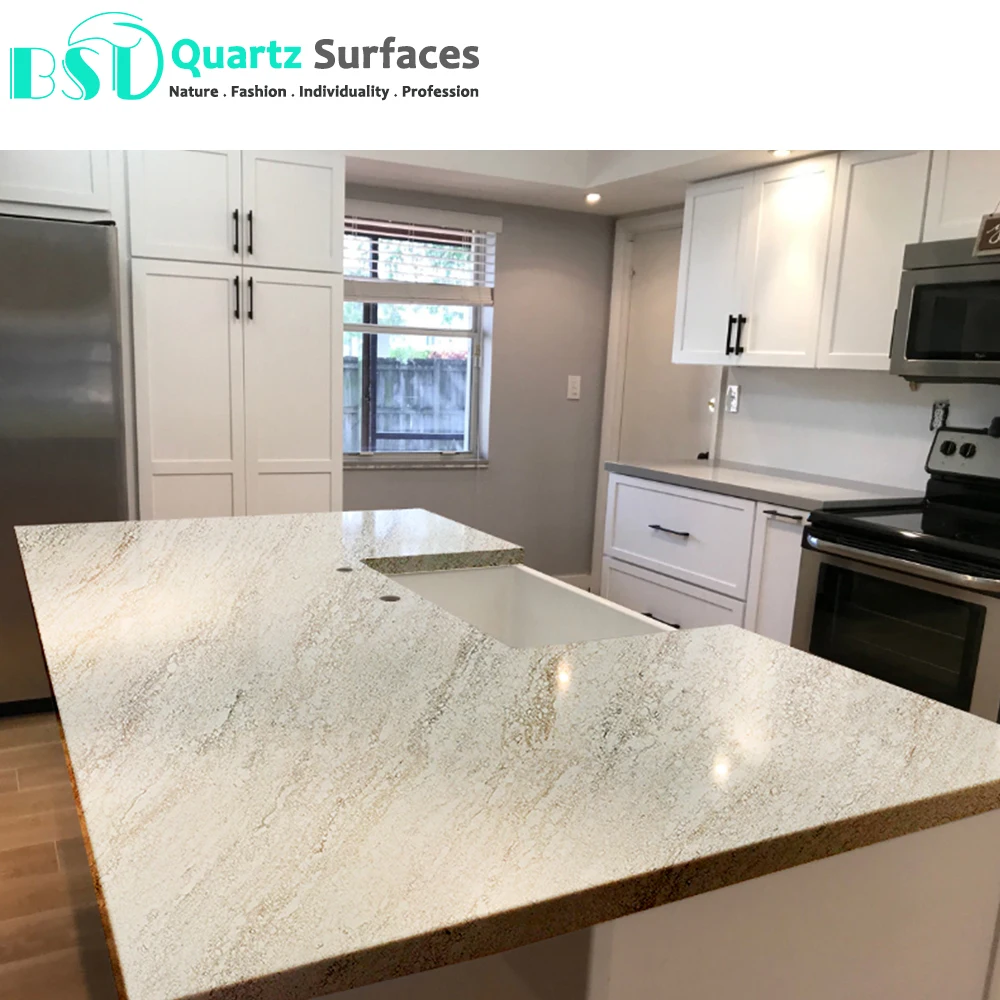 Artificial Quartz Plate for Kitchen Tops