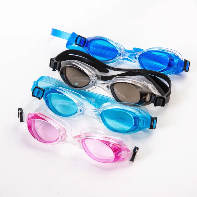 
Promotional adjustable Silicone Swim Goggles with earplug anti fog swimming glasses 