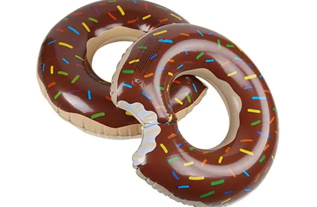 Hot Sell 2021 New Cheap Inflatable PVC Swim Ring Donut Swimming Rings