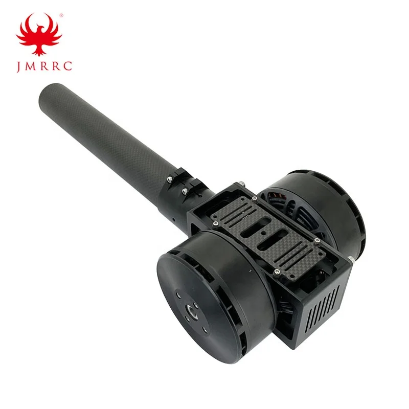 40mm Dual Motor Mount Anti-Shock Motor Seat Holder X8 Motor Mount Black OD40 Pipe Clamp Cpnnector For DIY Heavy Drone JMRRC