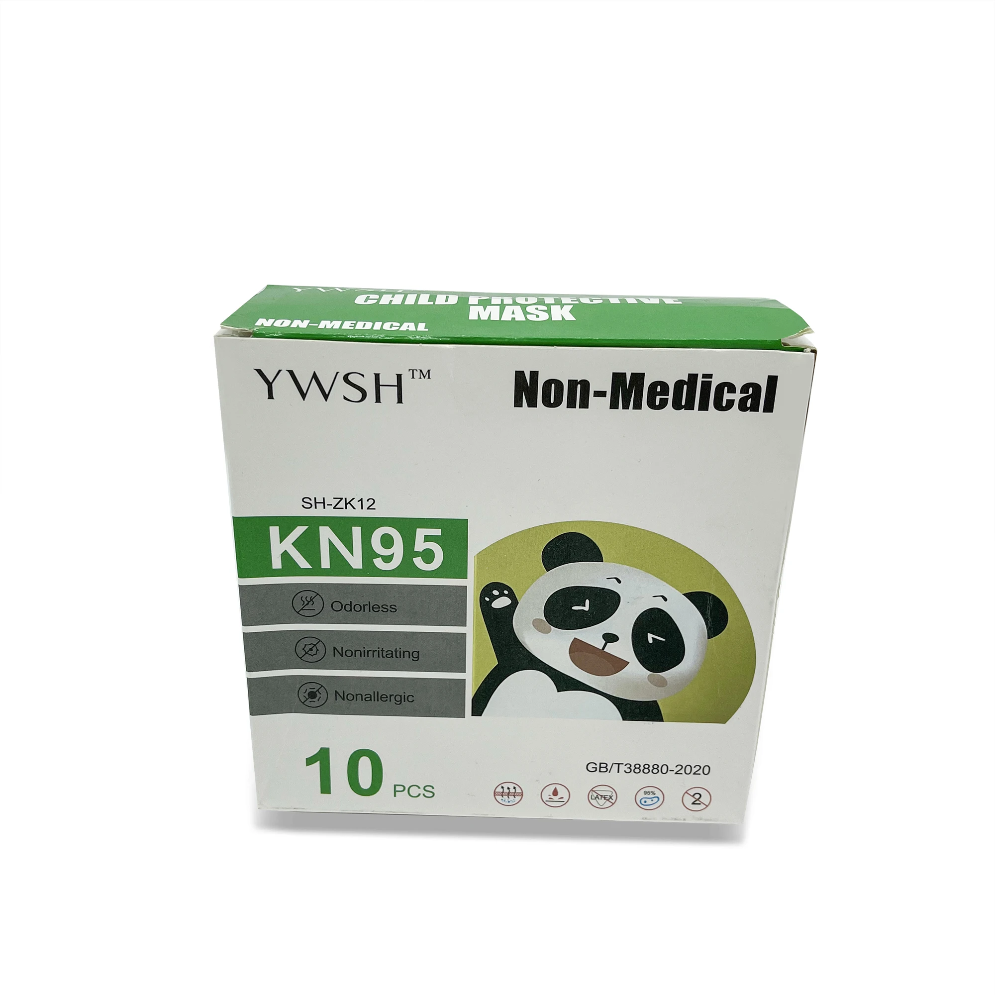 Индивидуальная Защитная детская маска для лица 5 слоев, одноразовая маска для лица KN95 для детей, маска для лица KN95